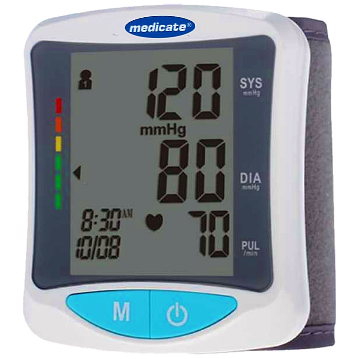 Aparelho De Pressão Digital De Pulso Dbp2220 Medicate