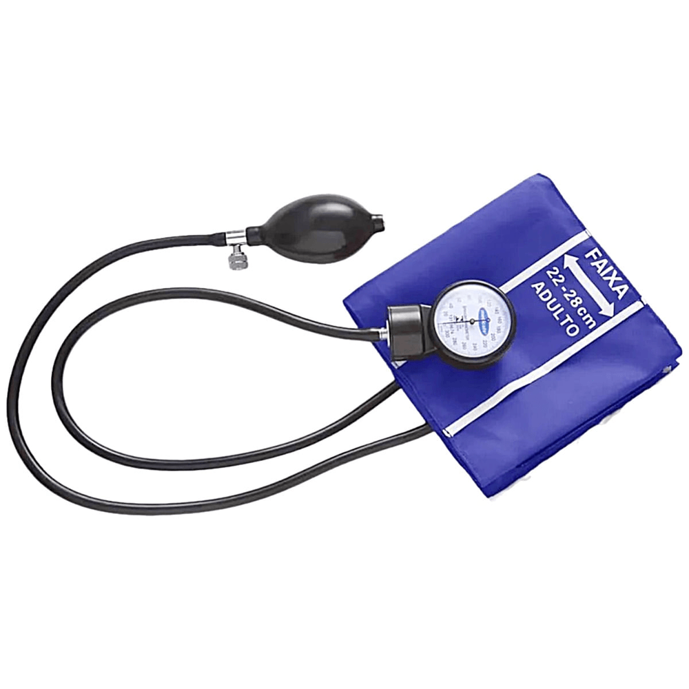 Aparelho De Pressão Adulto Md30 Azul Medicate