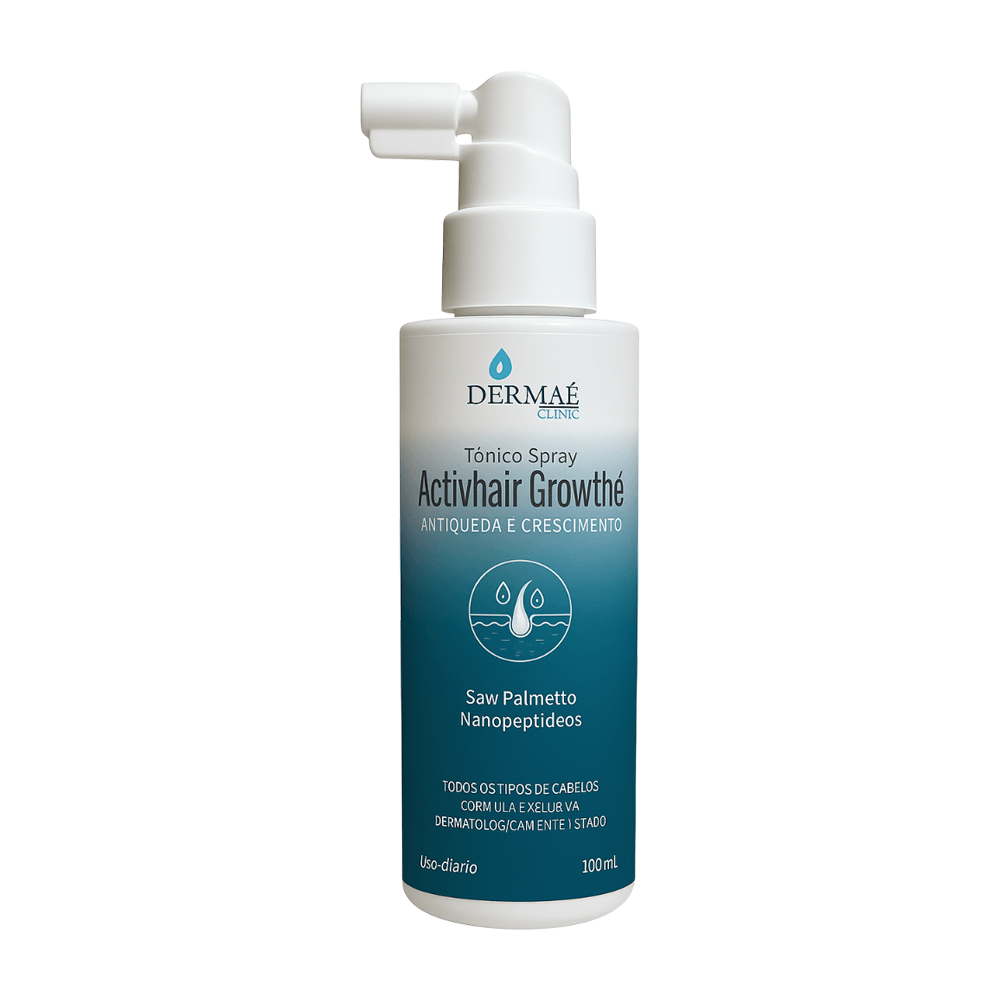 Tônico Capilar Spray Antiqueda E Crescimento Activhair Dermaé Clinic 100ml