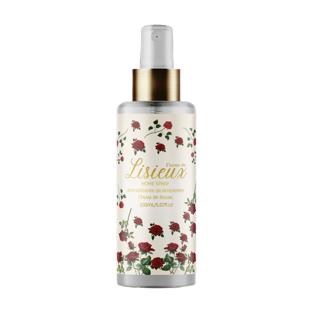 Home Spray Aromatizador de Ambientes Flores de Lisieux Chuva de Rosas 150ml