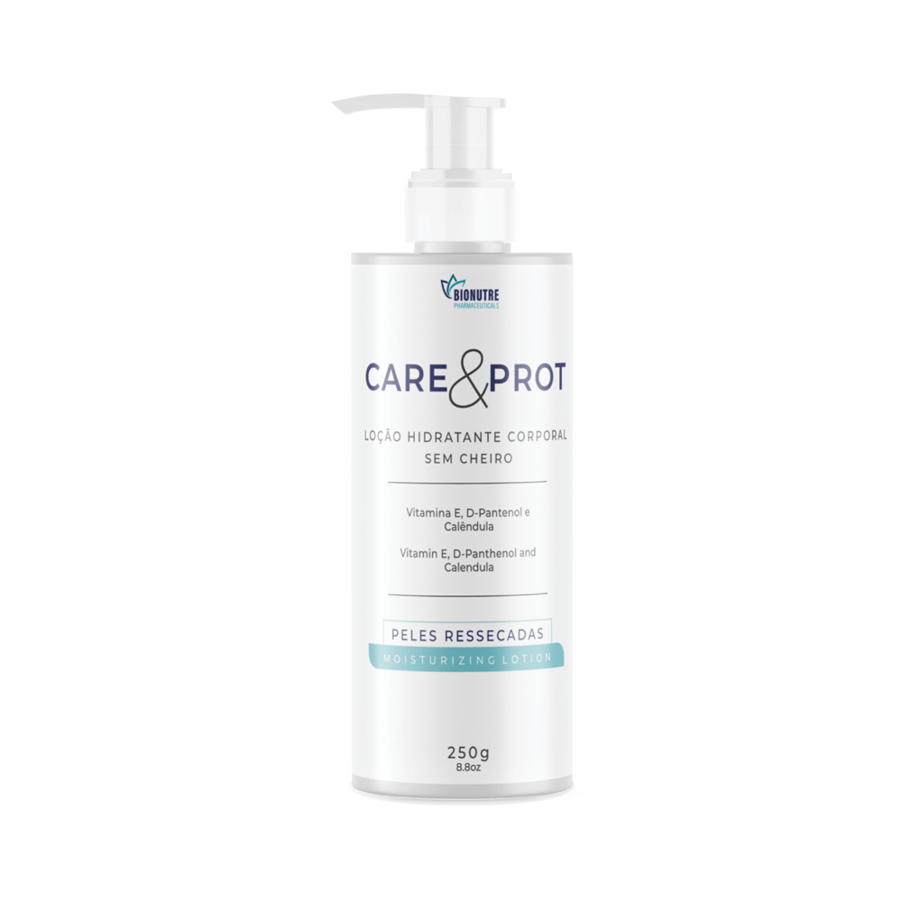 Loção Hidratante Sem Cheiro Care&prot 250g
