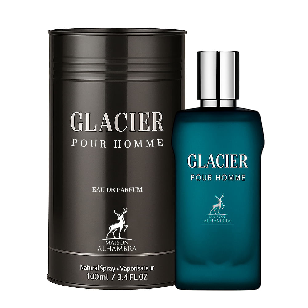 Perfume Masculino Maison Alhambra Glacier Pour Homme Edp Eau de Parfum 100ml
