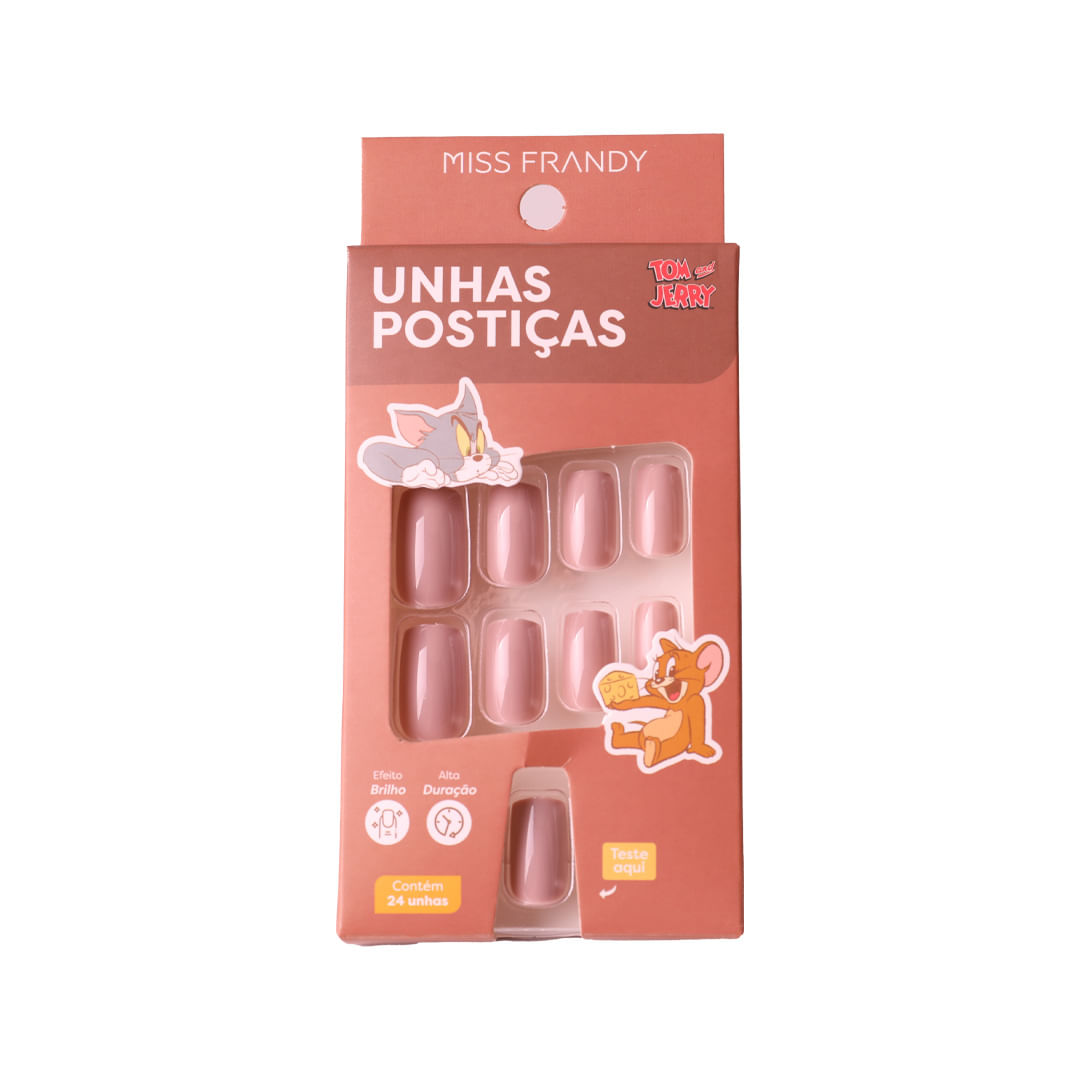 Unhas Postiças Tom&Jerry  24 Unidades