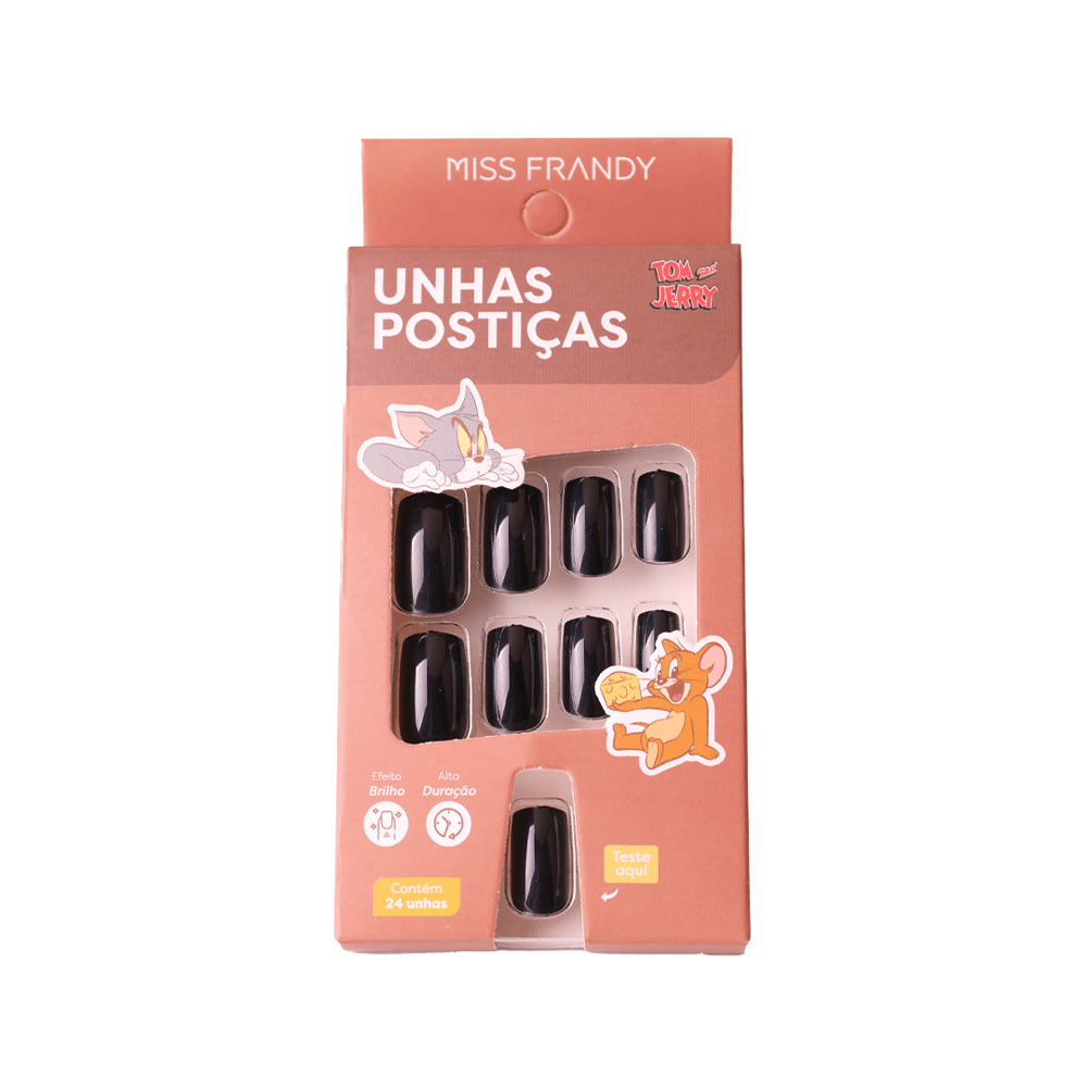 Unhas Postiças Tom&jerry 24 Unidades