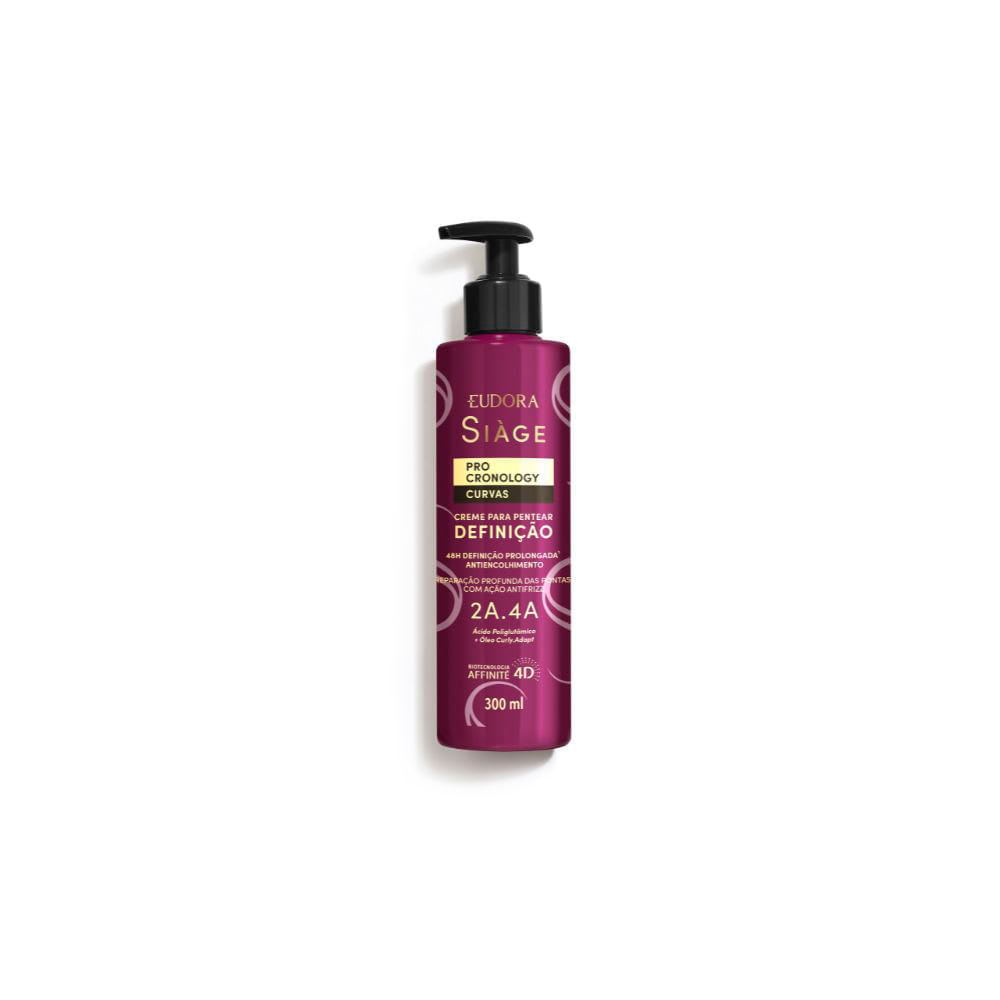 Creme para Pentear Eudora Siàge Pro Cronology Curvas Definição 300 ml