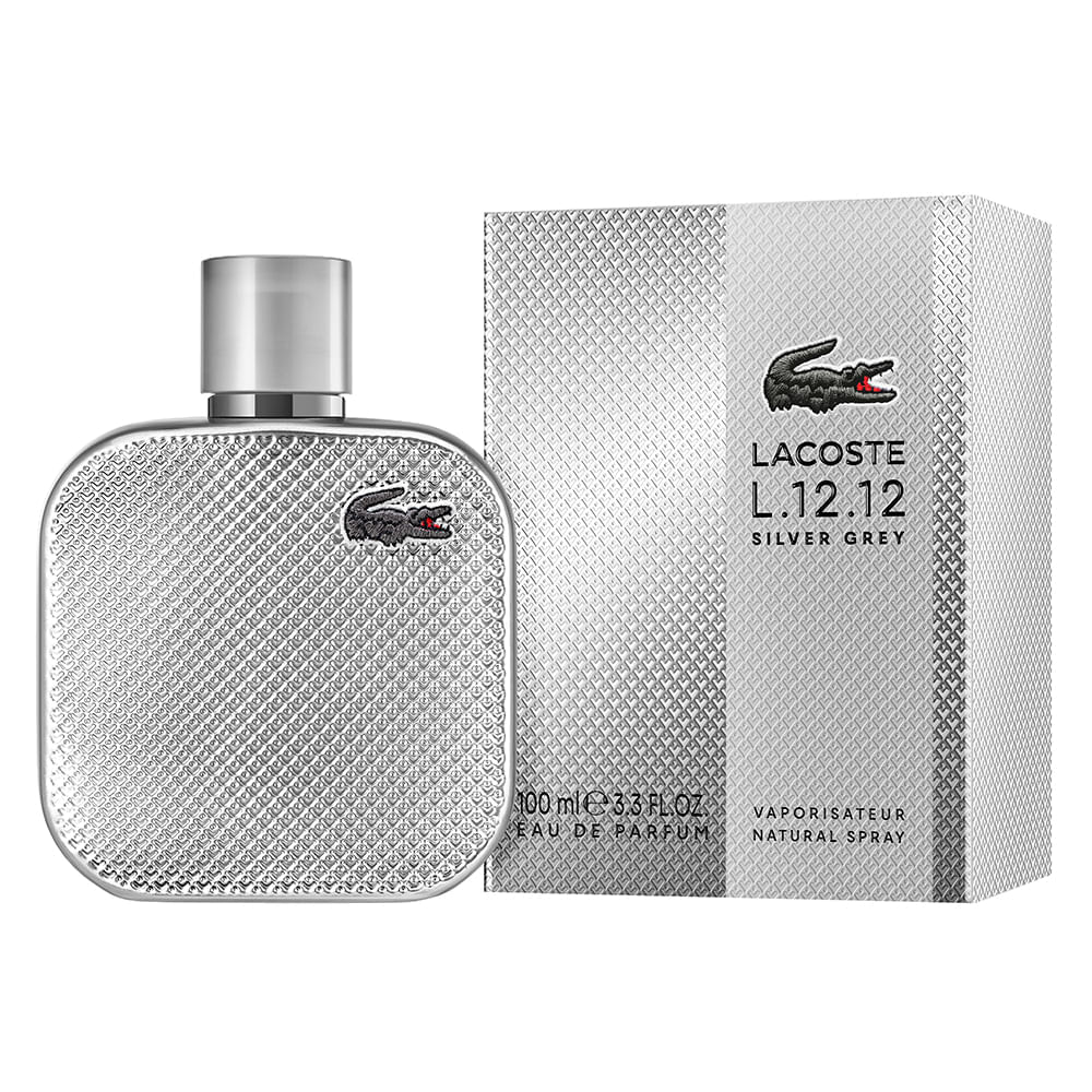 Perfume Masculino Silver Grey Lacoste Eau de Parfum 100ml