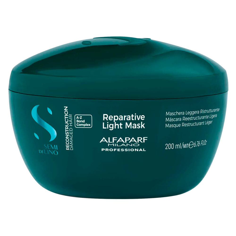 Máscara Semi Di Lino Reparative Alfaparf Milano 200ml