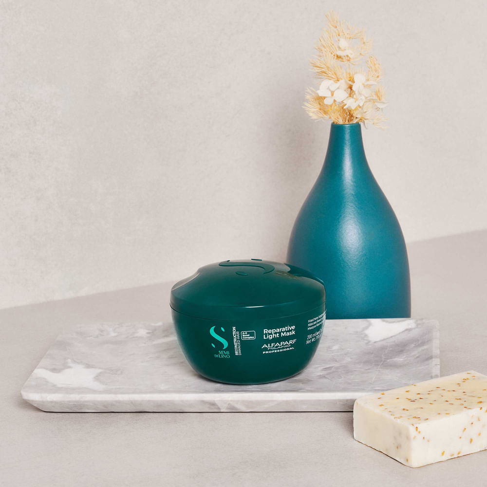 Máscara Semi Di Lino Reparative Alfaparf Milano 200ml