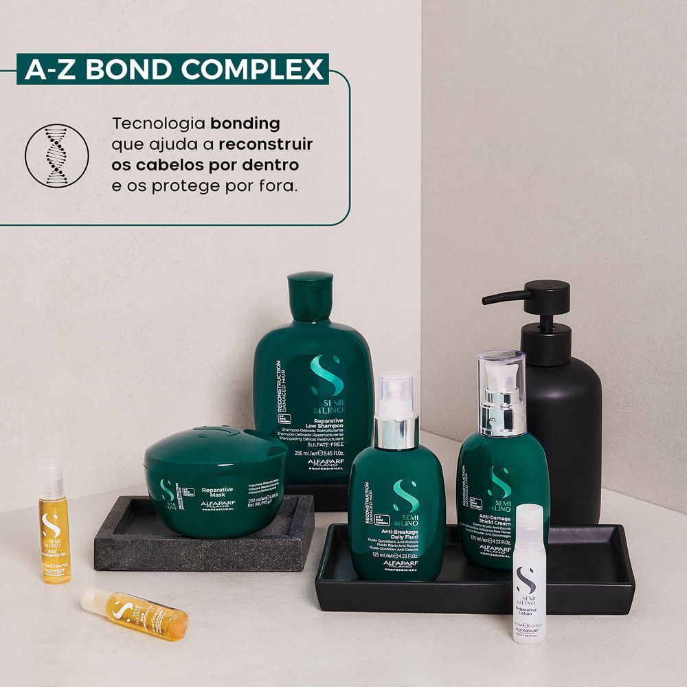 Máscara Semi Di Lino Reparative Alfaparf Milano 200ml