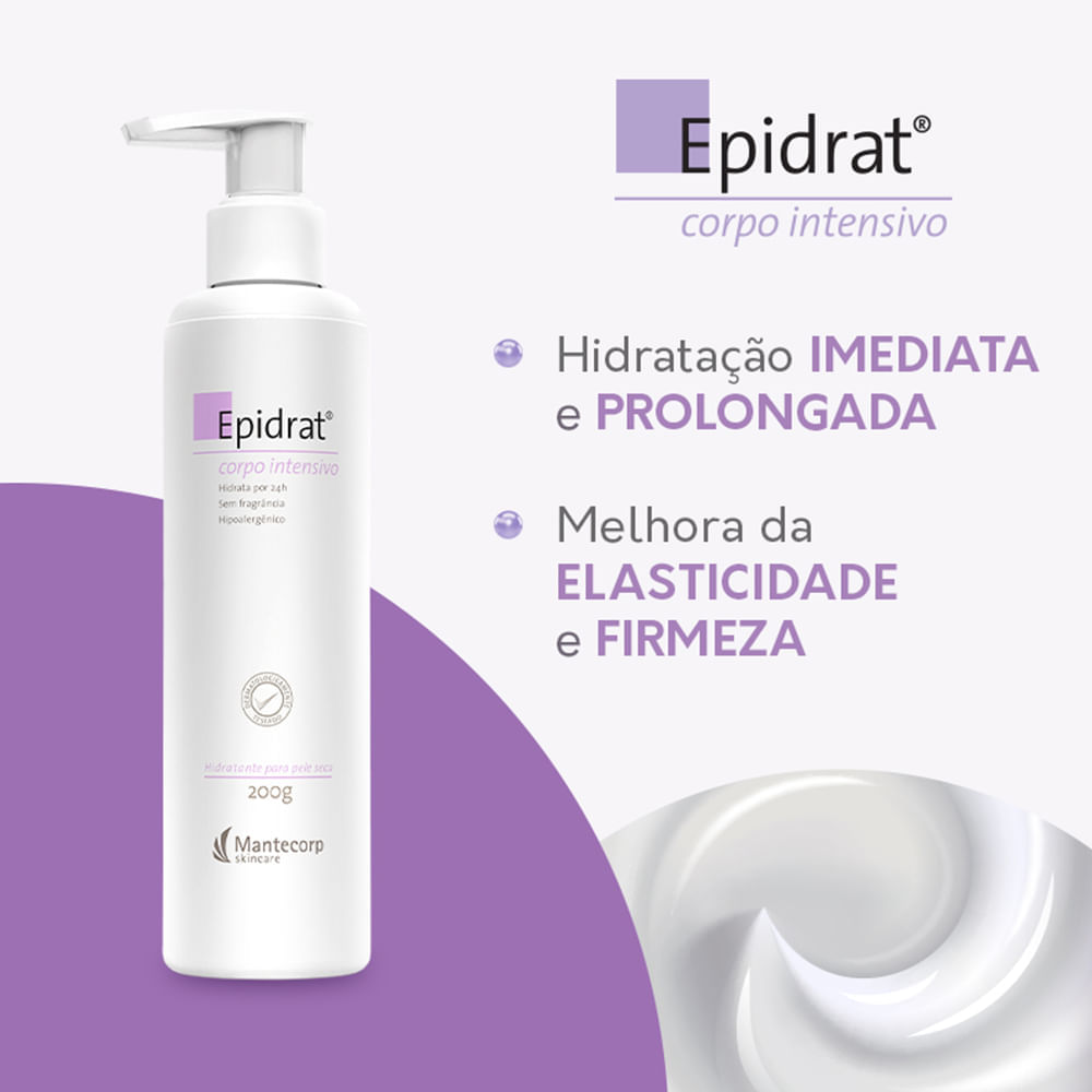 Creme Corporal Hidratante Mantecorp Epidrat Corpo Intensivo 200 g