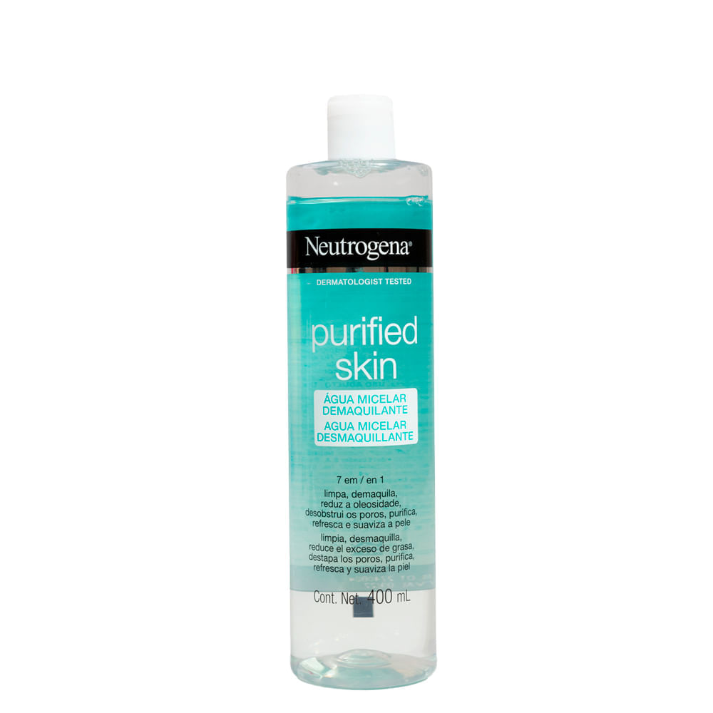 Água Micelar Neutrogena Purified Skin Demaquilante 400ml
