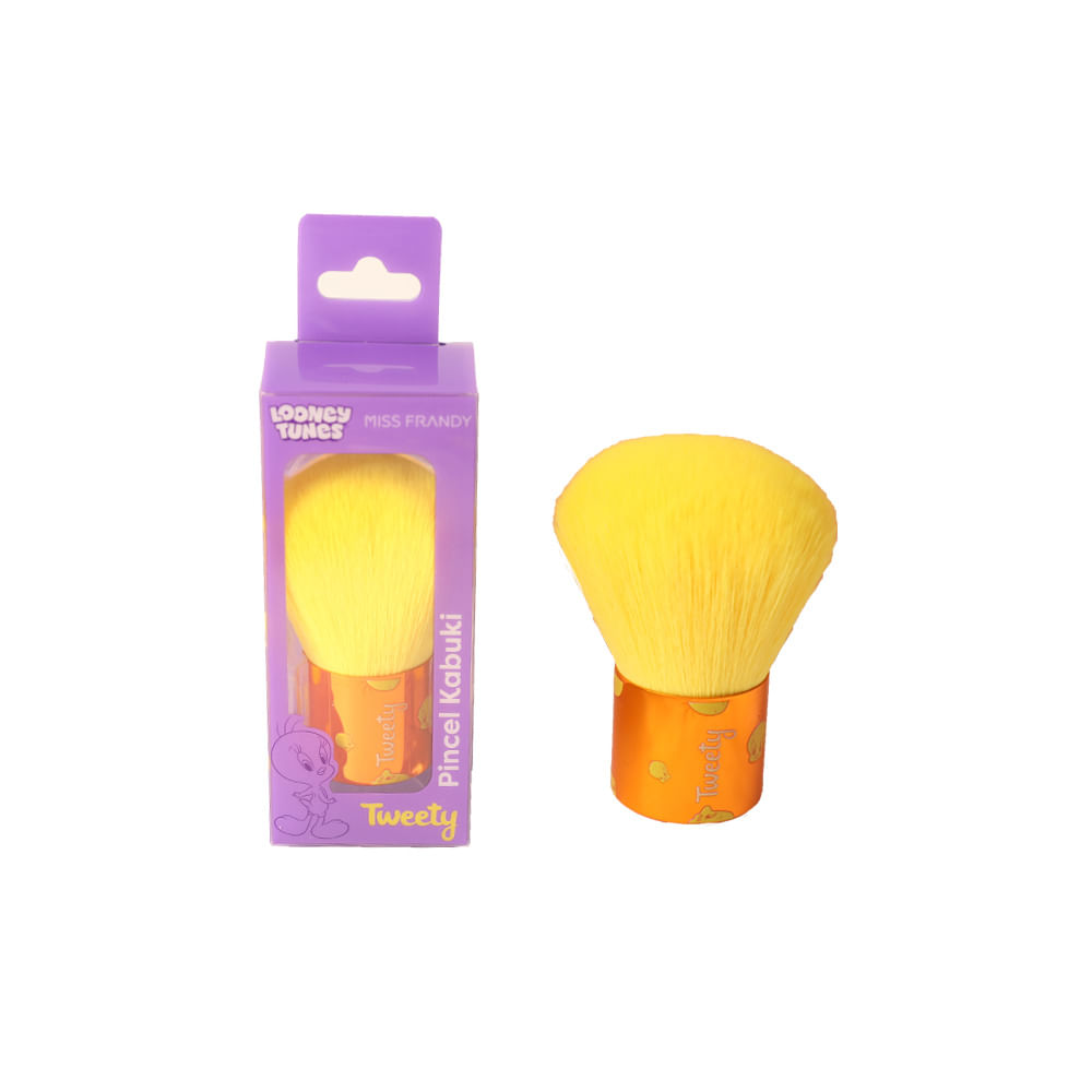 Pincel Kabuki Mini Linha Tweety Miss Frandy