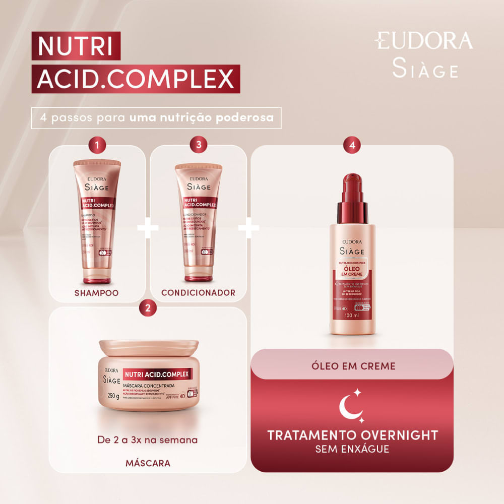 Finalizador Eudora Siage Nutri Acid 100ml