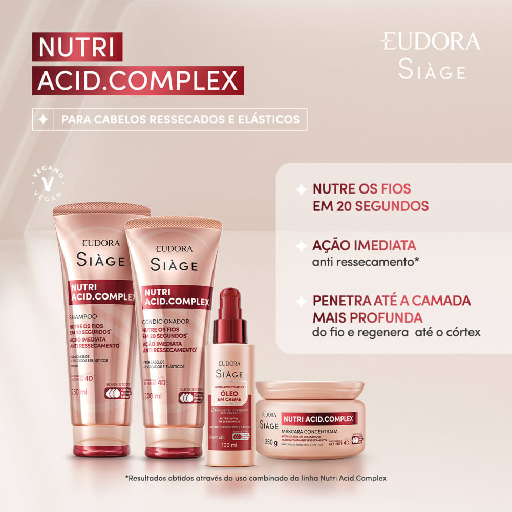 Finalizador Eudora Siage Nutri Acid 100ml
