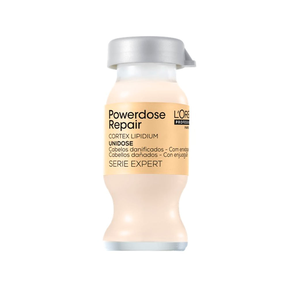 Kit L'Oréal Professionnel Serie Expert Absolut Repair Lipidium Powerdose Ampola 10ml 8 Unidades