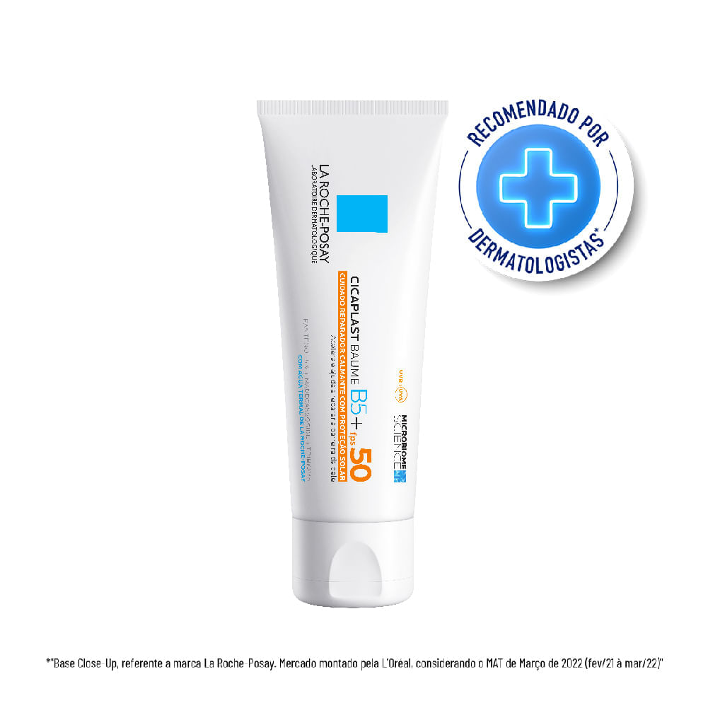 Creme Multirreparador La Roche-Posay Cicaplast Baume B5 Com FPS 50 40ml