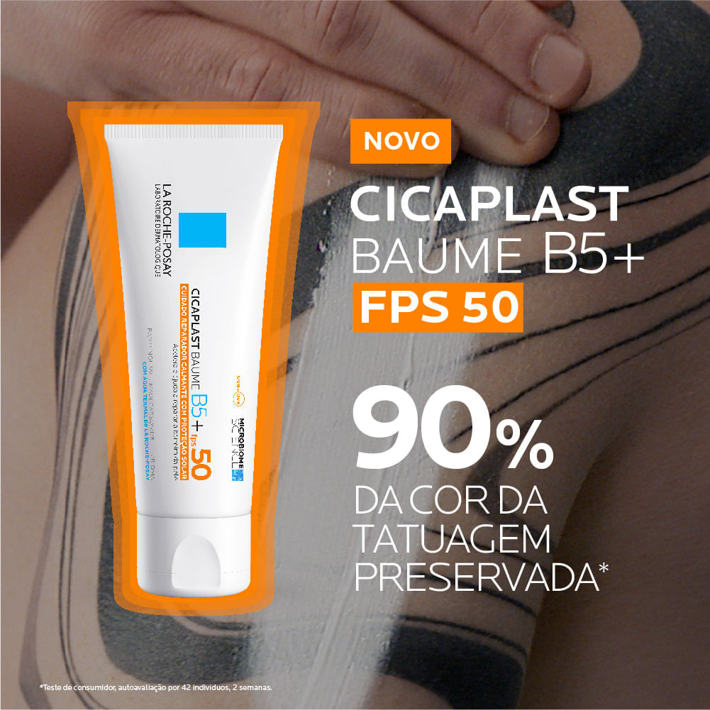 Creme Multirreparador La Roche-Posay Cicaplast Baume B5 Com FPS 50 40ml