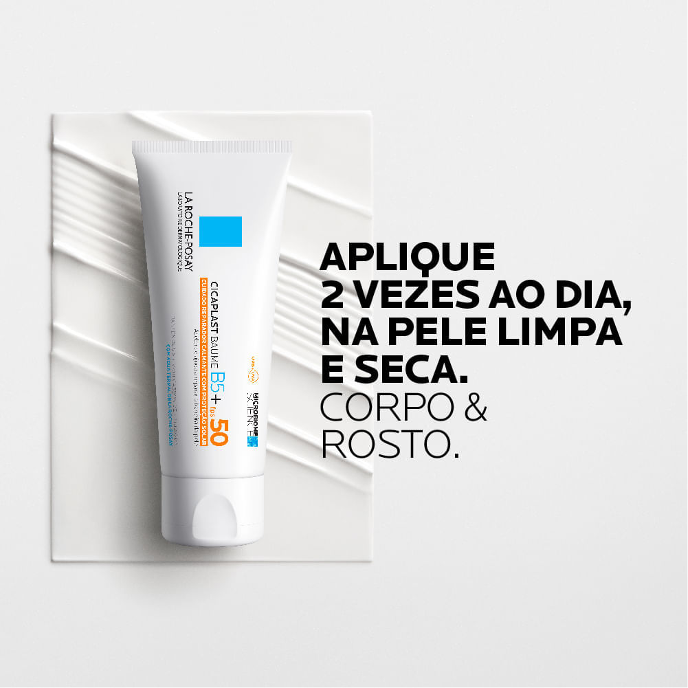 Creme Multirreparador La Roche-Posay Cicaplast Baume B5 Com FPS 50 40ml