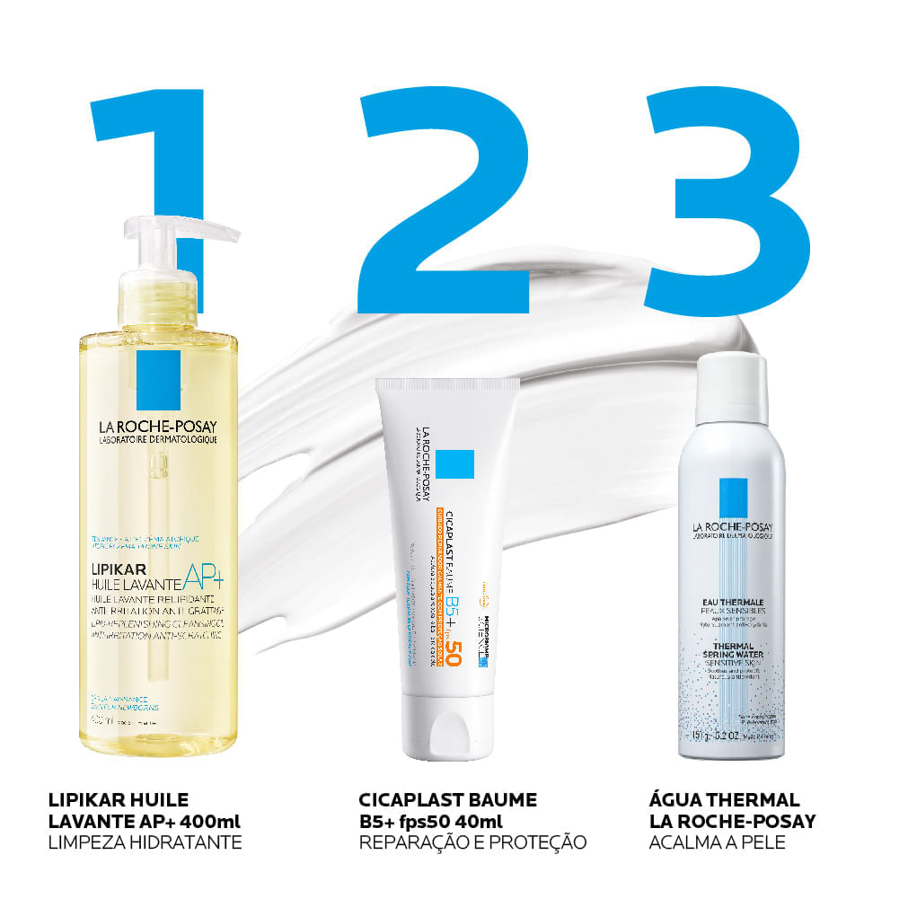 Creme Multirreparador La Roche-Posay Cicaplast Baume B5 Com FPS 50 40ml