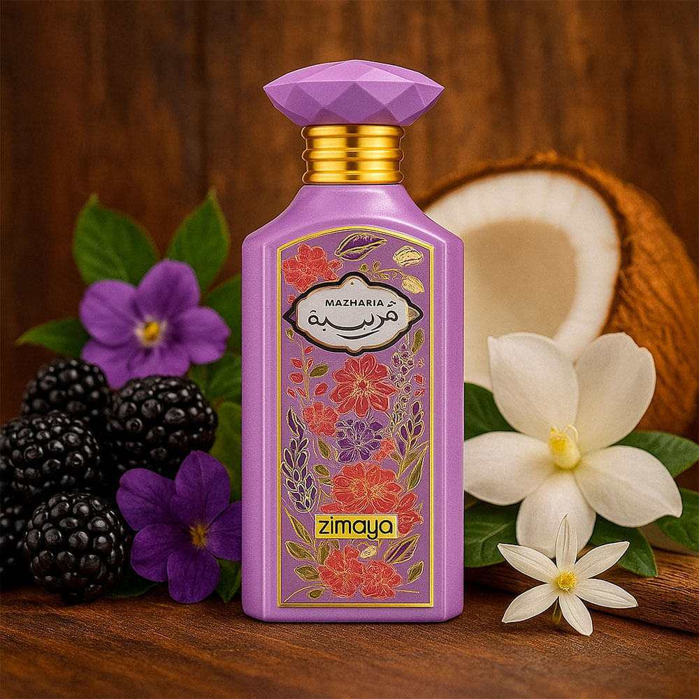 Perfume Feminino Zimaya Mazharia Eau de Parfum  100ml