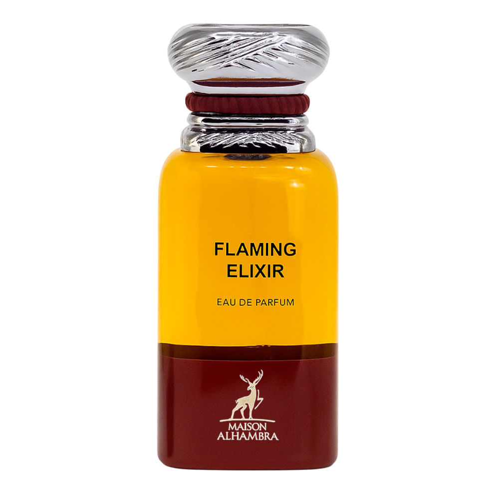 Perfume Unissex Maison Alhambra Flaming Elixir Eau De Parfum  80ml