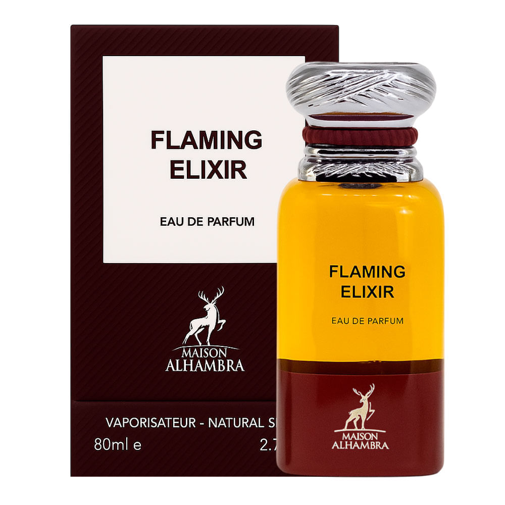 Perfume Unissex Maison Alhambra Flaming Elixir Eau de Parfum  80ml