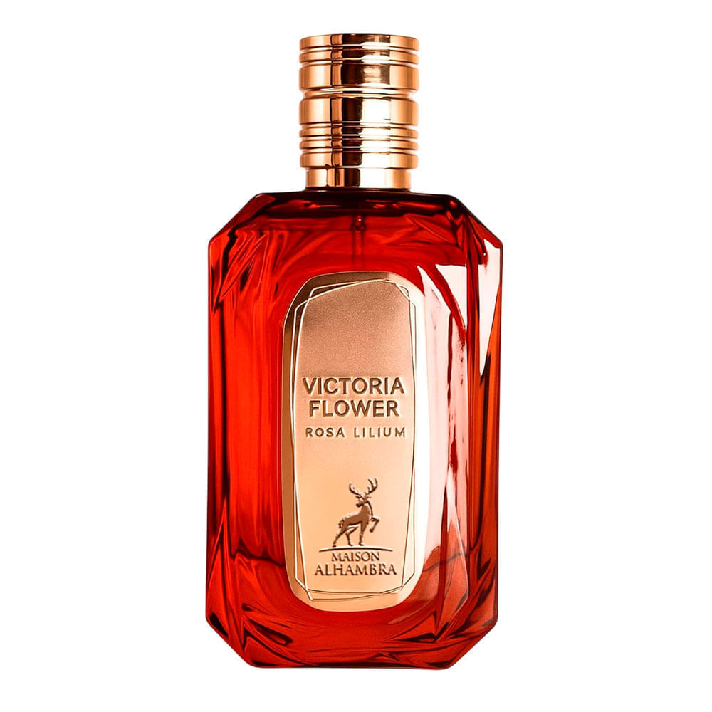 Perfume Feminino Maison Alhambra Victoria Flower Rosa Lilium Edp  100ml