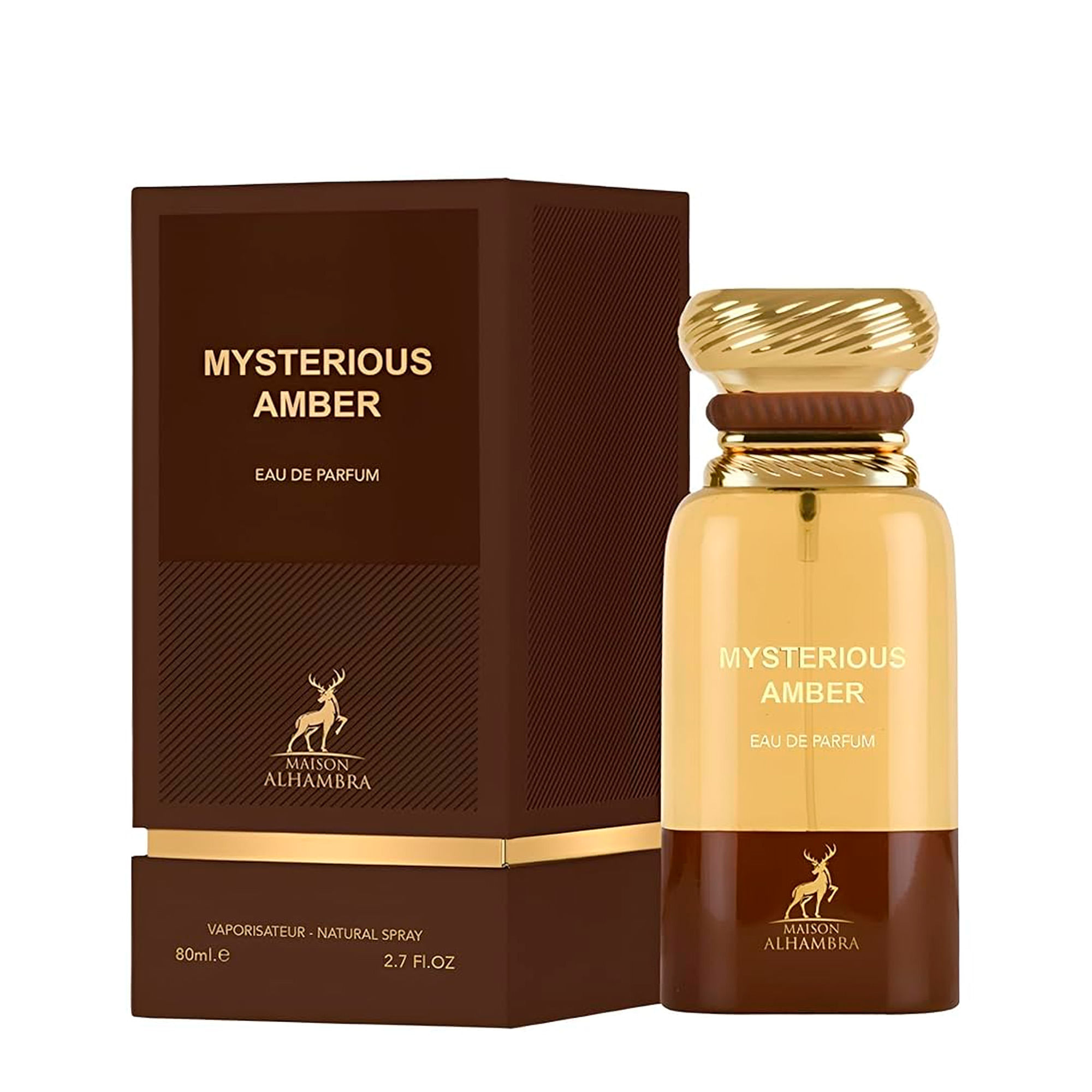 Perfume Unissex Maison Alhambra Mysterious Amber Eau de Parfum  80ml