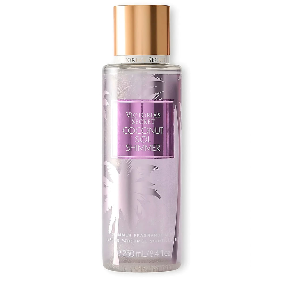 Body Mist Victoria's Secret Coconut Sol Shimmer  250ml