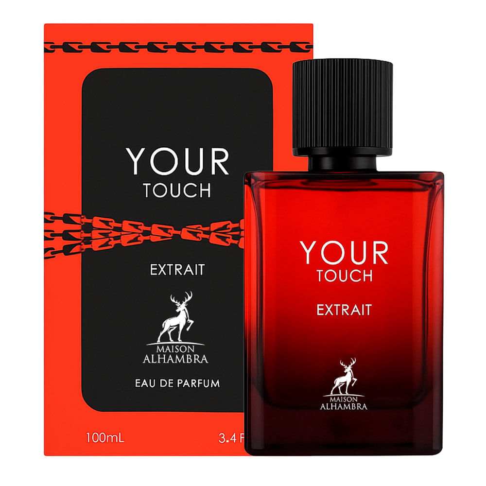Perfume Masculino Maison Alhambra Your Touch Extrait Eau de Parfum  100ml
