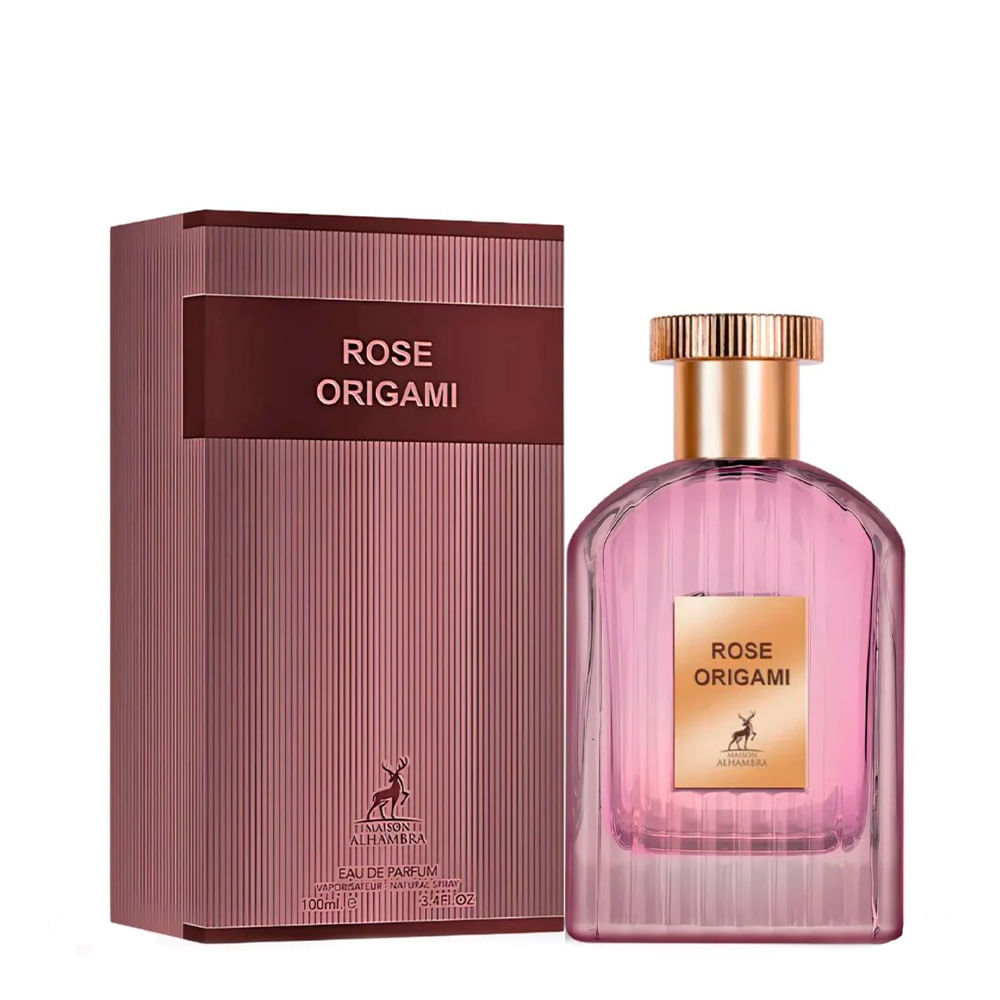 Perfume Unissex Maison Alhambra Rose Origami Eau de Parfum  100ml