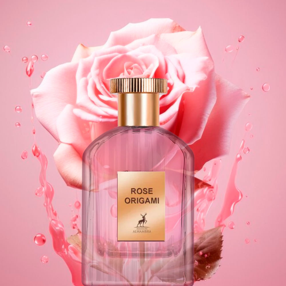Perfume Unissex Maison Alhambra Rose Origami Eau de Parfum  100ml