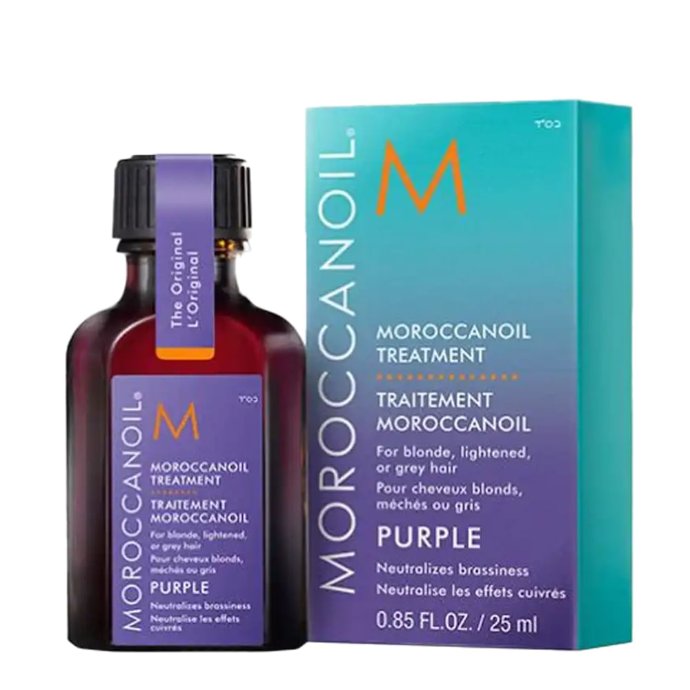 Óleo Capilar Traitement Purple Moroccanoil 50ml