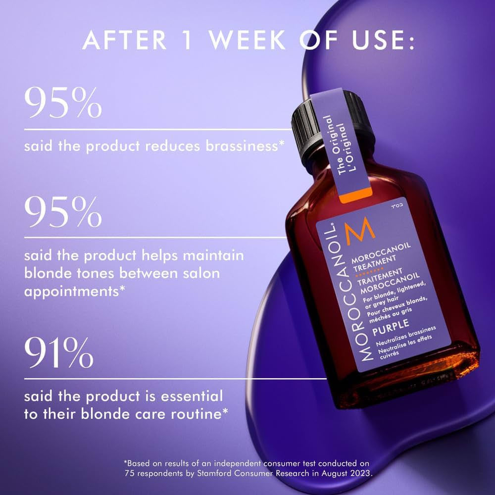 Óleo Capilar Traitement Purple Moroccanoil 25ml