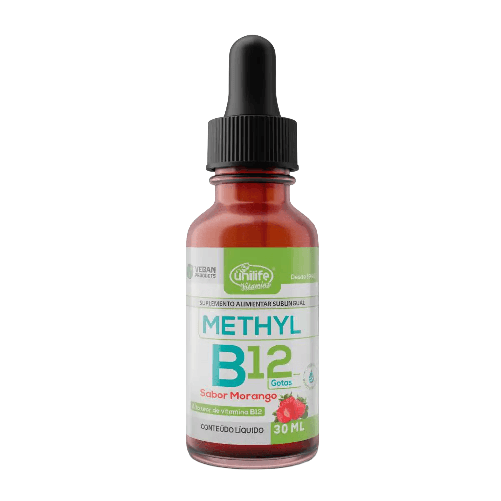 Vitamina B12 Metilcobalamina Unilife 30ml 9,94mcg/gota