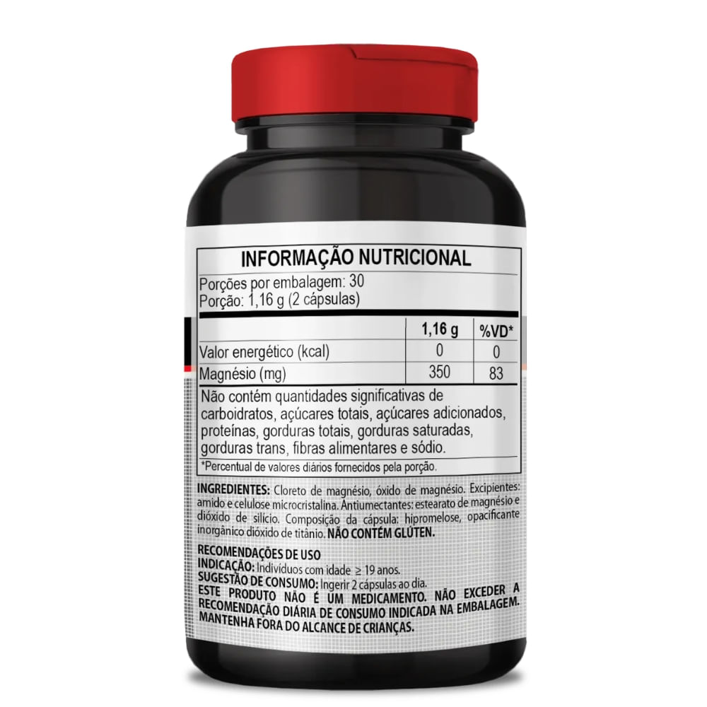 Cloreto de Magnésio PA ClinicMais 60 Cápsulas