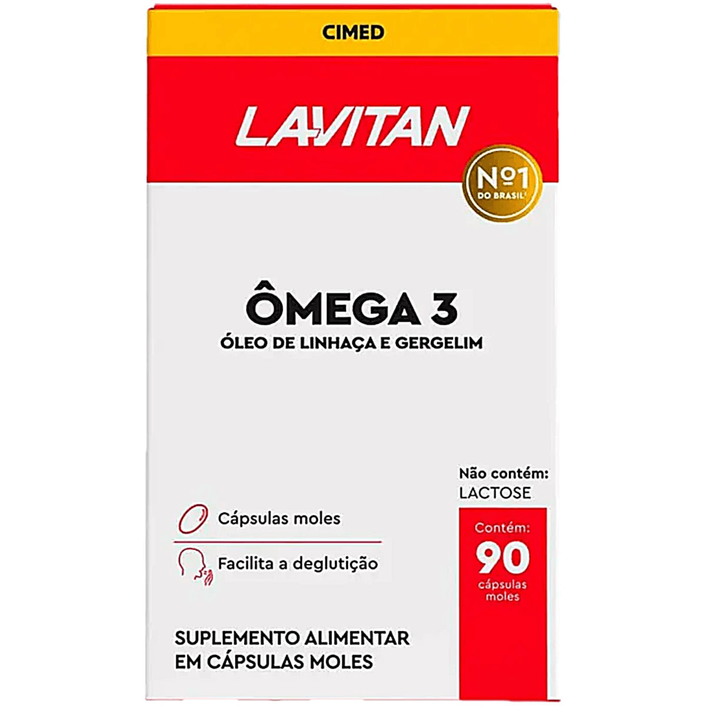 Lavitan Ômega 3 Mais 90 Cápsulas Moles