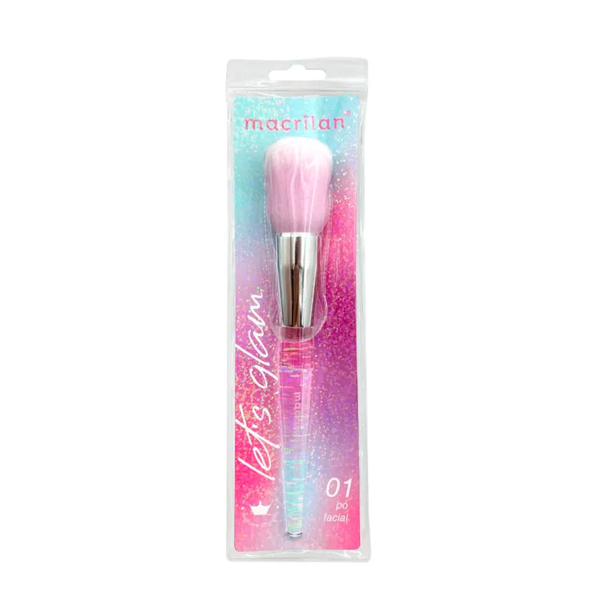 Pincel para Pó Let's Glam Macrilan GL01