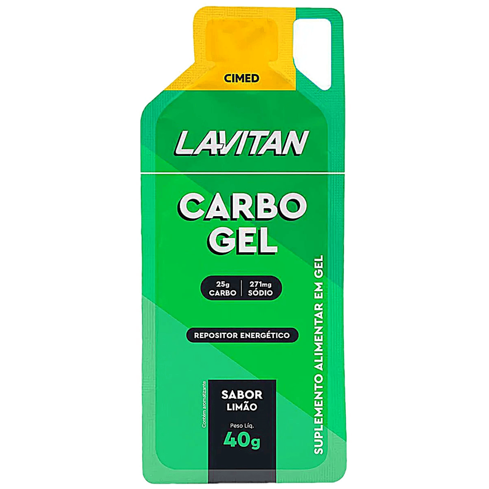 Suplemento Alimentar Lavitan Carbogel Limão 40g