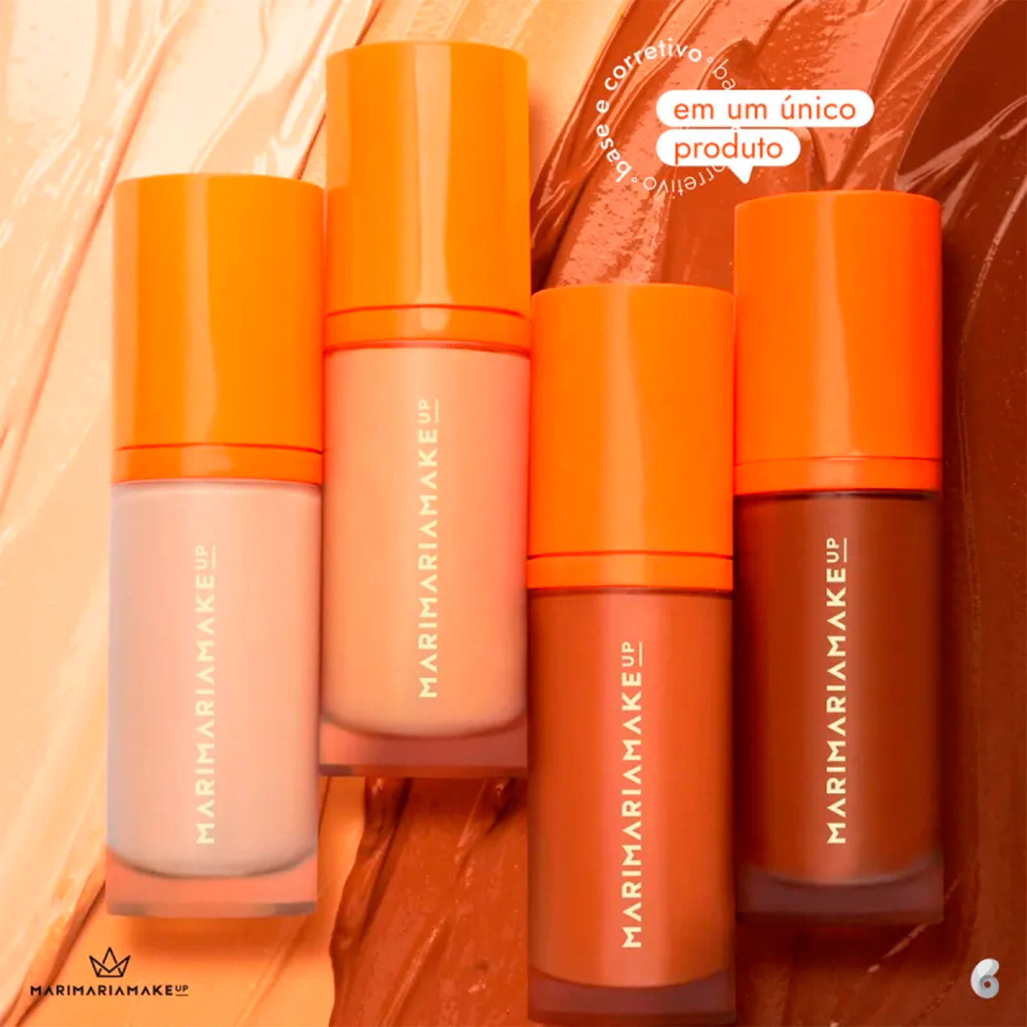 Base Líquida Velvet Skin Bege Claro 2 Mari Maria 25g
