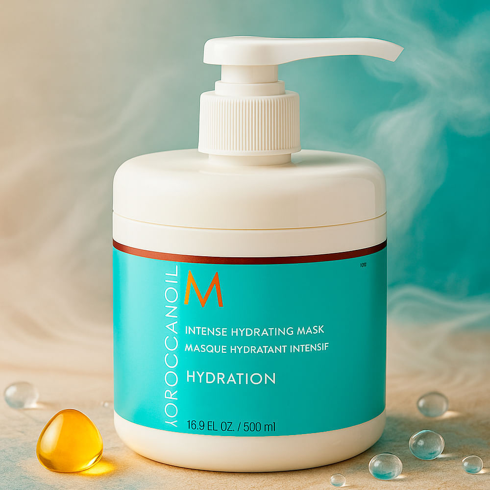 Máscara Capilar Weightless Hydrating Mask com Dispensador Moroccanoil 500ml