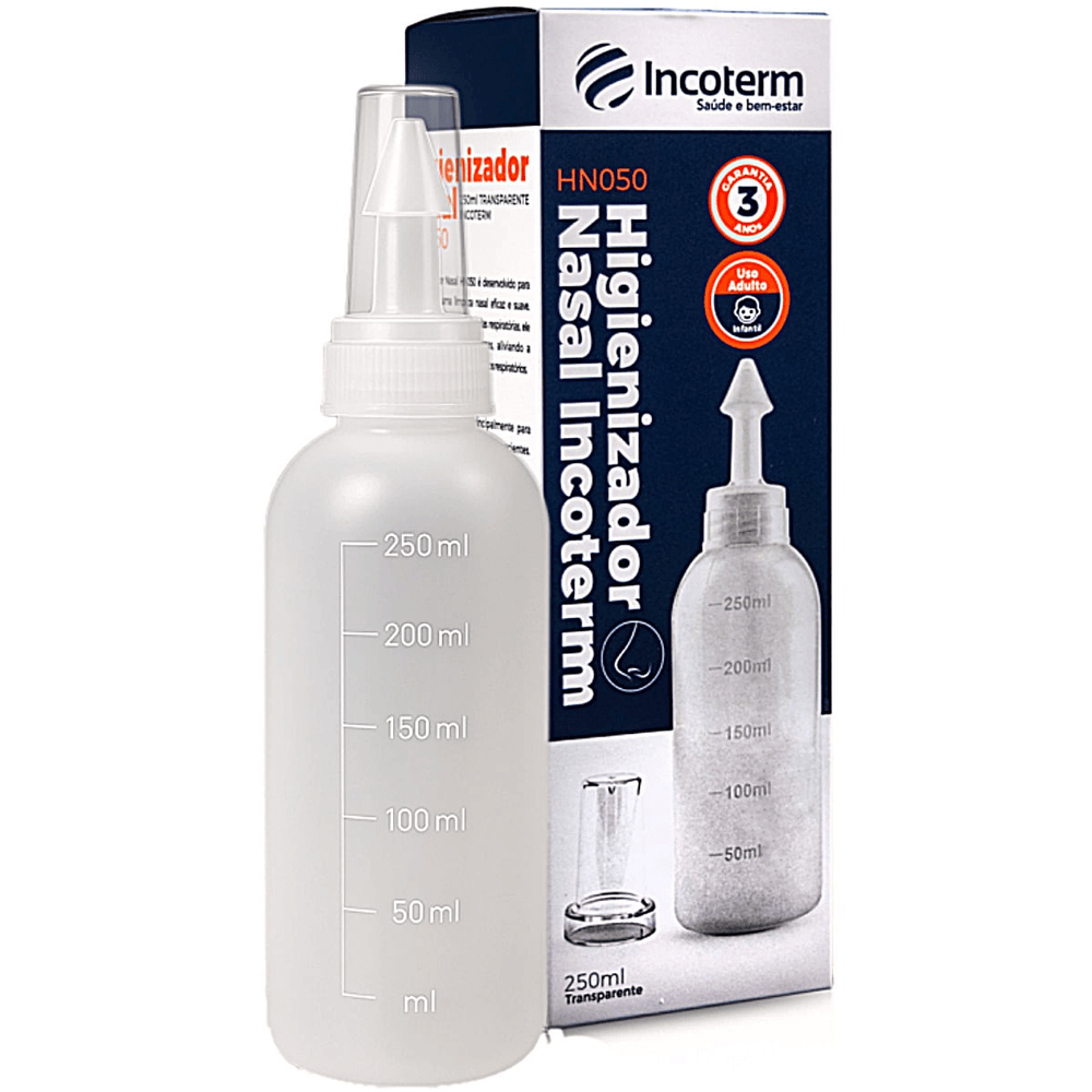 Higienizador Nasal transparente Incoterm 250ml