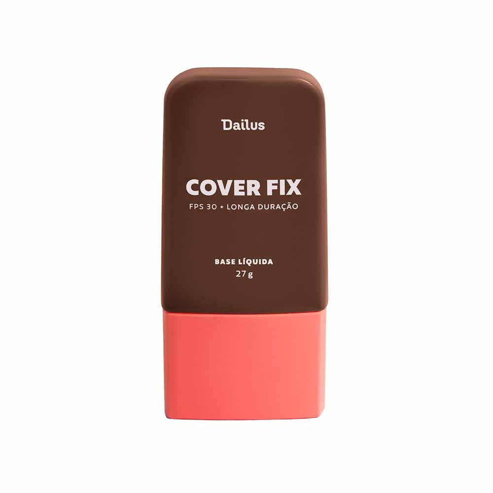 Base Líquida Dailus Cover Fix FPS 30 D12-Escura