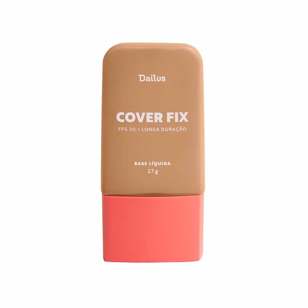 Base Líquida Dailus Cover Fix FPS 30 D7-Médio