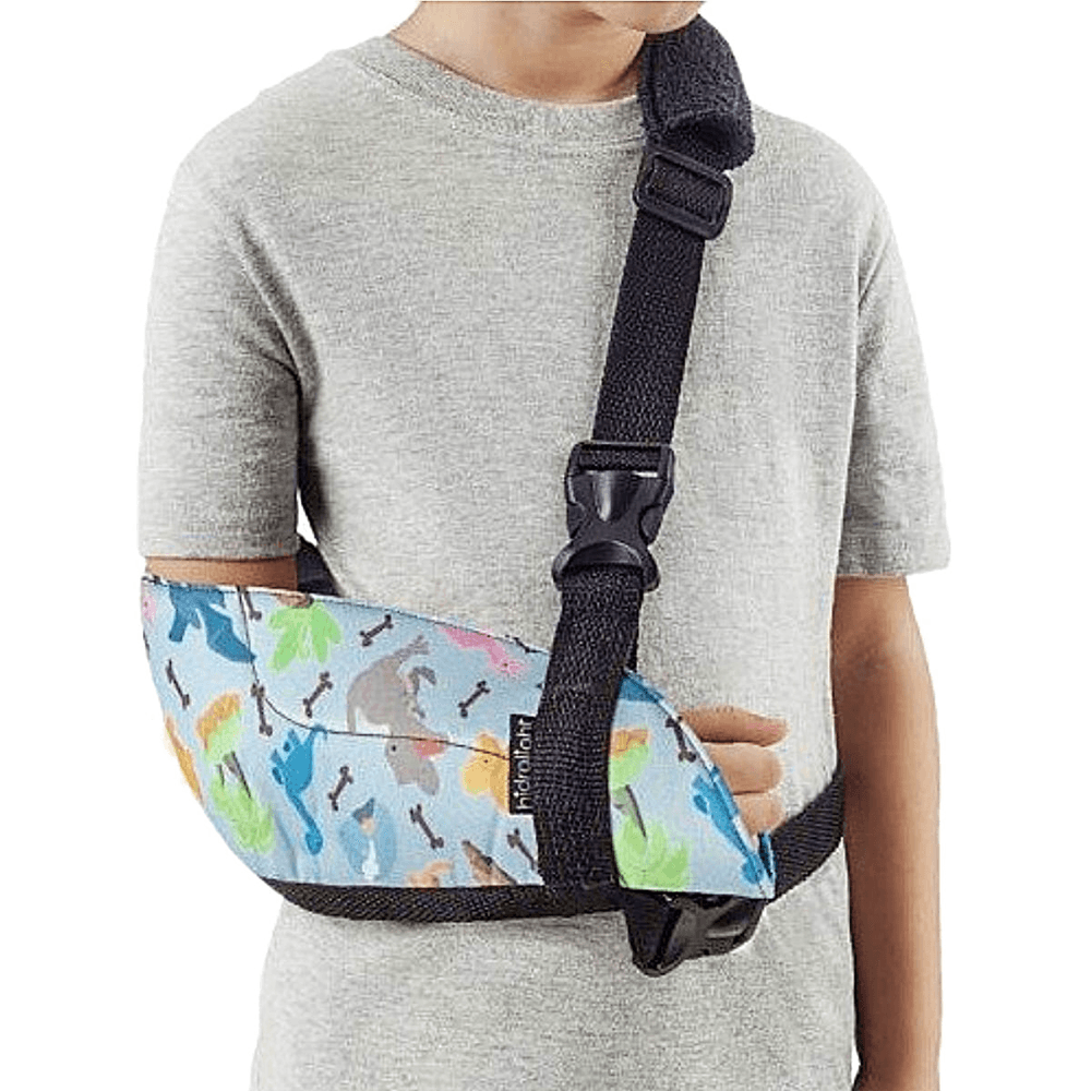 Tipoia Imobilizadora Infantil Estampa Dinossauros Tam P