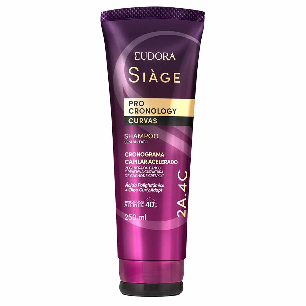 Shampoo Eudora Siàge Pro Cronology Curvas 250ml