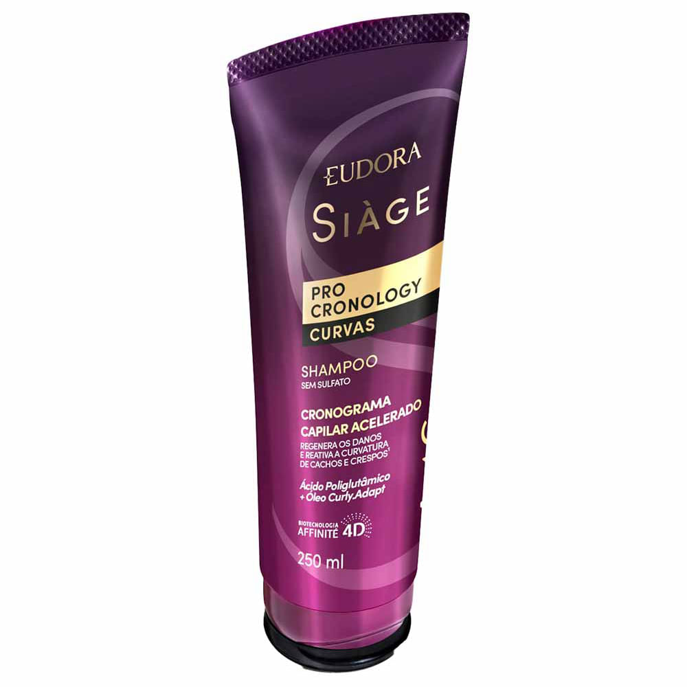 Shampoo Eudora Siàge Pro Cronology Curvas 250ml