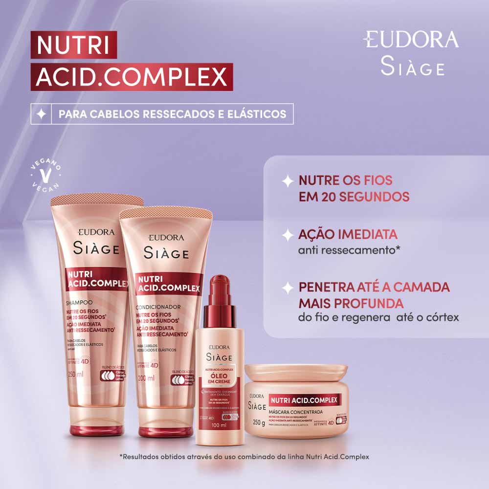 Shampoo Eudora Siàge Nutri Acid.Complex 250ml