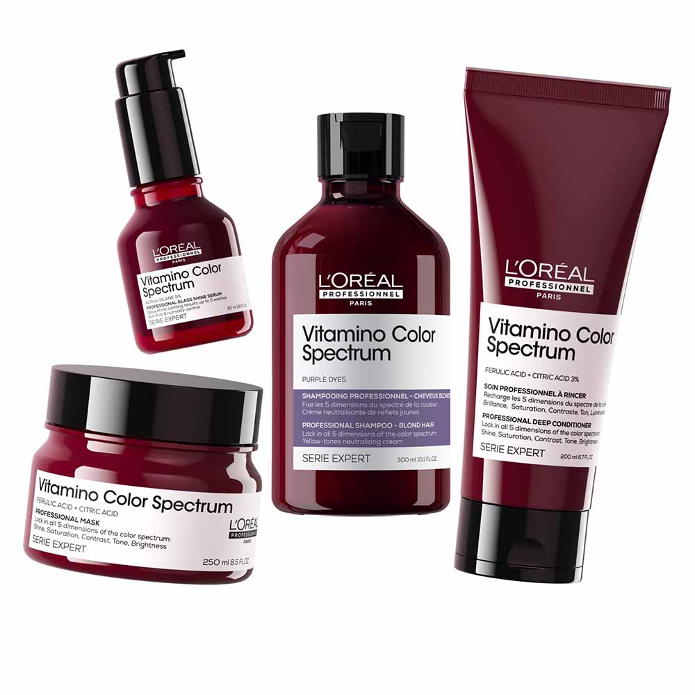 Shampoo L'Oréal Professionnel Vitamino Color Spectrum Matizador Tons Amarelados 300ml