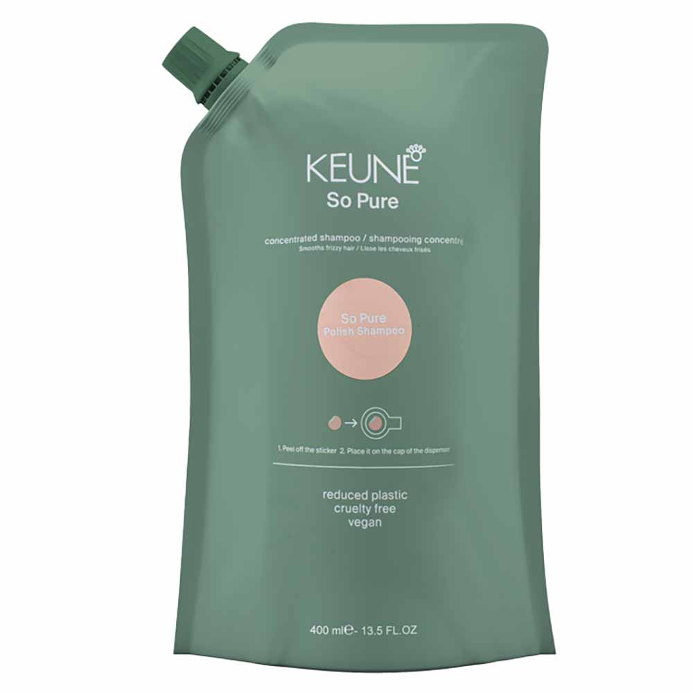 Shampoo Refil Keune So Pure Polish  400ml